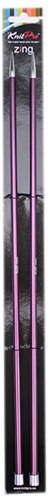 Knitpro Zing Stricknadeln 40cm 6mm-3