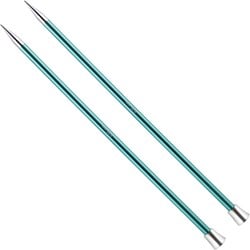 Knitpro Zing Stricknadeln 40cm 8mm | Türkis
