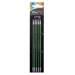 KnitPro Zing Nadelspiel 15cm 2mm - 8mm