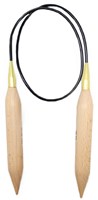 KnitPro Jumbo Rundstricknadeln Birke 25mm x 100cm