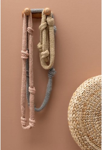 Yarn and Colors Knot a Scarf Strickpaket 1 Limestone-3
