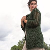 Häkelanleitung Re-Tape Granny Jacke