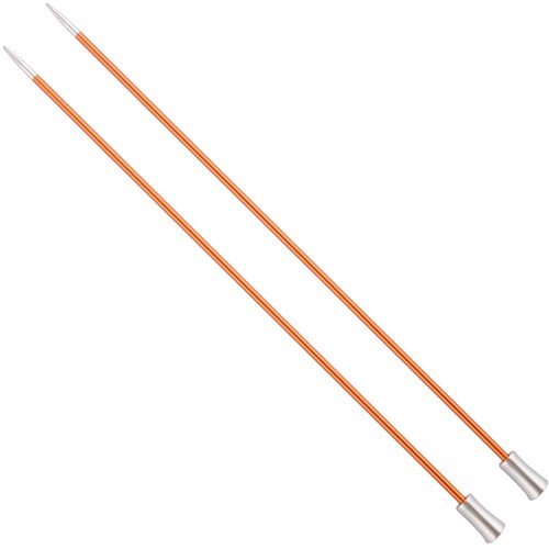KnitPro Zing Stricknadeln 40cm 2.75mm | Orange
