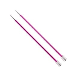 Knitpro Zing Stricknadeln 40cm 5mm | Rubin