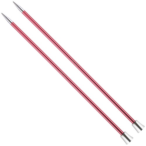Knitpro Zing Stricknadeln 40cm 6.5mm | Rosenholz