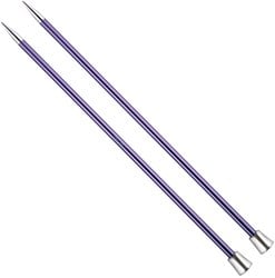 Knitpro Zing Stricknadeln 40cm 7mm | Violett