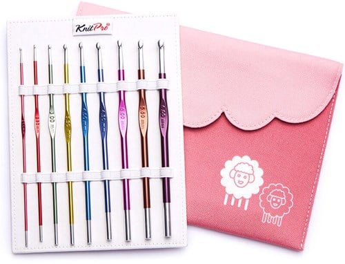 KnitPro Zing Häkelnadel-Set 2,00 - 6,00mm