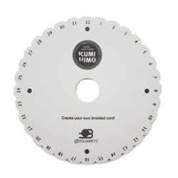 Kumihimo Disc Rund 15cm