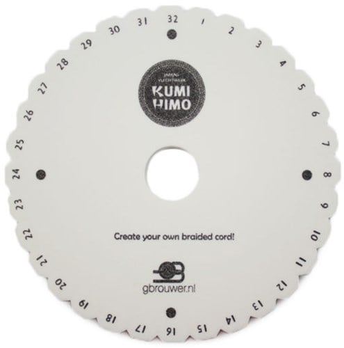 Kumihimo Disc Rund 15cm