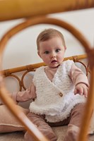 Garn- und Strickset für ärmellose Babyweste von Katia Nuvole-2