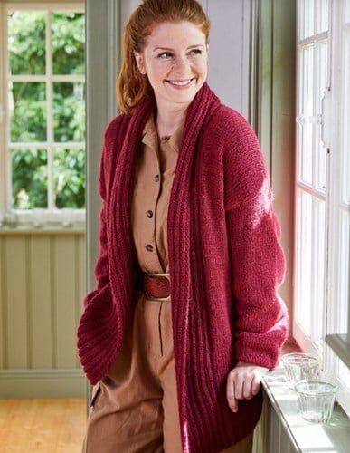 Strickanleitung Landlust Damenjacke