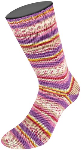 Lana Grossa Landlust Die Sockenwolle 315 Streifen/Jacquard-2