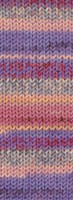 Lana Grossa Landlust Die Sockenwolle 422 Grau/Apricot/Erica/Rust/Peach/Lila/Dunkelrot/Grau-3
