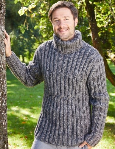 Strickanleitung Landlust Herrenpullover