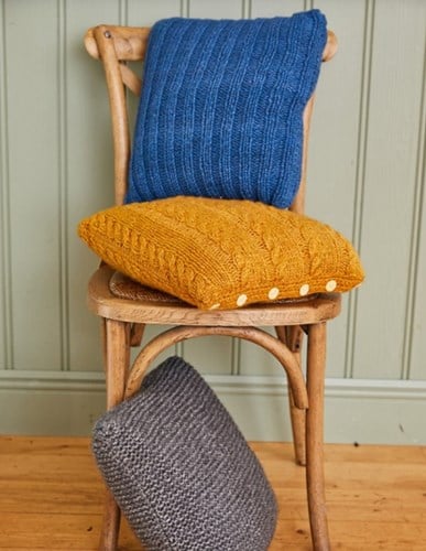 Strickanleitung Landlust Kissen