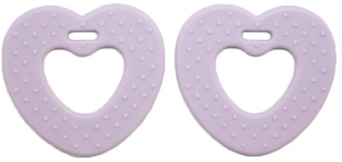 Go Handmade Beißringe Herzchen 60 Lavendel
