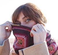 Katia Leaflet Paint Granny Shawl und Rollkragenpullover-Häkelmuster NL/EN/DE/FR/ES/IT-2