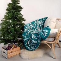 Arctic Bloom Decke Light Blue Häkelpaket - Digital Pattern enthalten