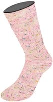 Lana Grossa Meilenweit 100 Spots7047 Rosa/Pastellrosa/Creme/Türkis/Pink/Orange/Gelb/Grün-3
