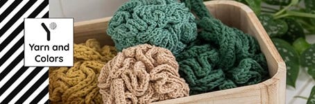 Sustainable Tuesday: Mühlenfreundliche Projekte mit Yarn and Colors Lookbook #10 Going Green 