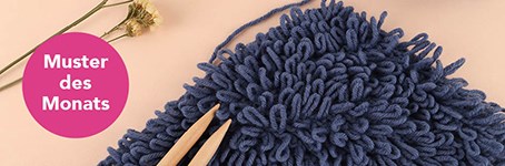 Muster des Monats: schlaufen muster stricken