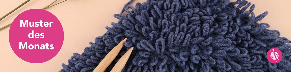 Muster des Monats: schlaufen muster stricken