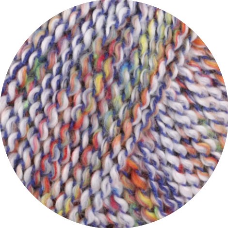 Lana Grossa Maglia 006 Rohwei/Blau/Rot/Gelbgrn/Gelb/Orange-2