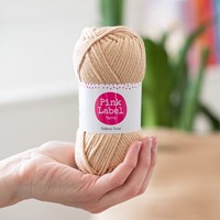 Cotton Tube Korb Häkelpaket 1 Beige-3