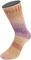 Lana Grossa Meilenweit 100 Alpaca Print 2206 Sandbeige/Helloliv/Brombeer/Veilchenblau/Blaulila/Rotviolett-3