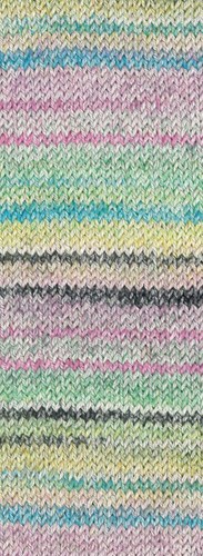 Lana Grossa Meilenweit 100 Cotone Vegano Mango 4451 Flieder/Grn/Anthrazit/Lemon/Trkis/Rosa/Pink-3