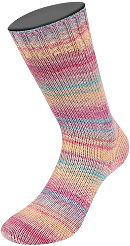 Lana Grossa Meilenweit 100 Cotone Vegano Mango 4455 Trkis/Hellgrau/Gelb/Hellbeige/Fuchsia/Rot/Hellrot-2