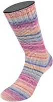 Lana Grossa Meilenweit 100 Cotone Vegano Mango 4457 Hellrot/Natur/Fuchsia/Gelb/Zartgrn/Hellblau/Blau-2