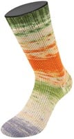 Lana Grossa Meilenweit 100 Dusk 6210 Orange/Gelb/Gelbgrün/Lila/Minttürkis/Pink/Creme-2