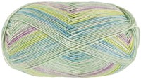 Lana Grossa Meilenweit 100 Merino Extrafine Luna 4112 Mint/Blassgrün/Limette/Blau