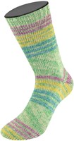 Lana Grossa Meilenweit 100 Merino Extrafine Luna 4112 Mint/Blassgrün/Limette/Blau-2