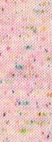 Lana Grossa Meilenweit 100 Spots7047 Rosa/Pastellrosa/Creme/Türkis/Pink/Orange/Gelb/Grün-2