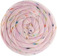 Lana Grossa Meilenweit 100 Spots7047 Rosa/Pastellrosa/Creme/Türkis/Pink/Orange/Gelb/Grün