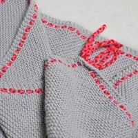 Strickanleitung Merino Aran babydecke-2