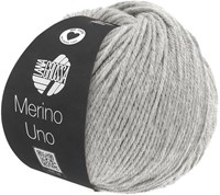 Lana Grossa Merino Uno 010 Hellgrau