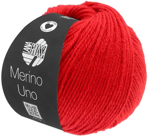 Lana Grossa Merino Uno 026 Rot