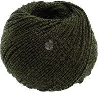 Lana Grossa Merino Uno 072 Schwarzgrün