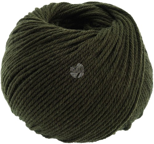 Lana Grossa Merino Uno 072 Schwarzgrün