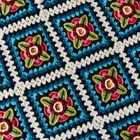 Häkelpaket Mexican Diamonds Decken – inklusive digitalem Muster-3