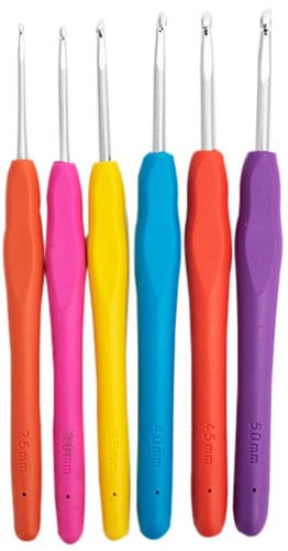 Milward Soft Grip Häkelnadel-Set 2,50 - 5,00mm-3