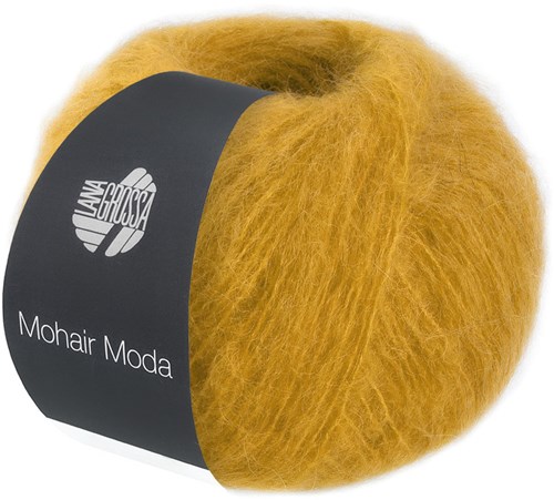 Lana Grossa Mohair Moda 022 Senfgelb