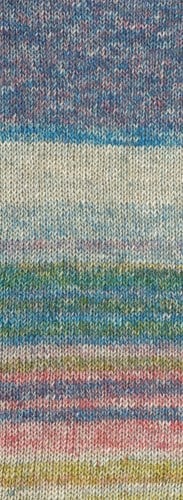 Lana Grossa Mosaico 010 Graublau/Jeans/Zart-/Hellgrau/Rosa/Waldgrn/Erika/Senf/Ocker/Petrol-2