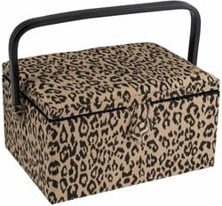 Nähkorb  Medium Leopard
