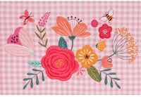 Medium Floral Garden Pink