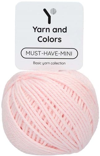 Yarn and Colors Must-have Minis 044 Light Pink