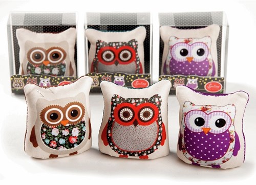 Sew Easy Nadelkissen Owl Brown-2